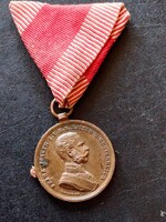 Ferenc József Bronz Vitézségi Érem