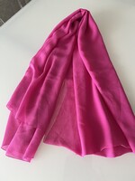 Marina Rinaldi selyem sál pink színben, 210 x 58 cm