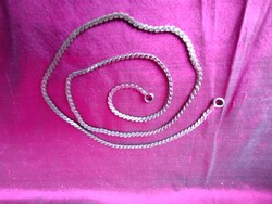 925 ös ezüst szemüveg lánc vagy  zsebóra lánc szép állapotban 11.8 gramm