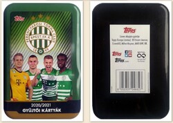 Topps 2020-2021 Bontatlan 29 aláírt Ferencváros kártya szett, díszdobozban.