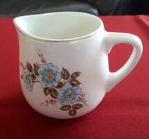 Mázas kerámia tejszínes kancsó