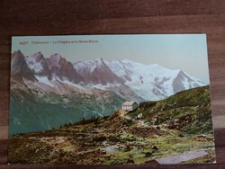 Franciaország,Chamonix-völgy, Fleger és Mont Blanc-hegység, postatiszta, kb. 1910-20-as évek