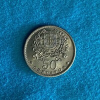 Portugália - Portugal - 50 centavos - 1958 coin