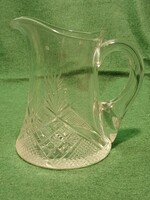 Régi kristály kancsó/kiöntő
