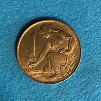 Czechoslovakia - 1 krone - 1991 coin