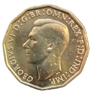Anglia 3 pence 1938 (VT72)