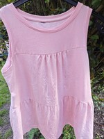 Milànóban vásárolt szuper fazonú baba rózsaszín felső