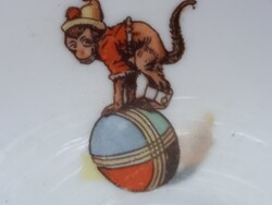 Antik  Viktoria gyerek kávés kakaós teás keszlet / Mese porcelán