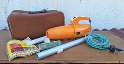 1950 -es évek Szovjet autós porszívó szett eredeti műbőr táskában