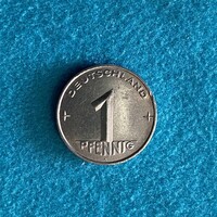 Németország - Germany - 1 pfennig - 1953 coin