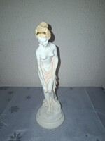 Ritka Római -Görög mitológiai  Aphrodite-  színes alabástrom akt szép  állapotban eladó 22 cm