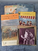 Retró magyar bakelit lemez csomag (6 db) - Karády, Lakatos Sándor, Magyar nóták