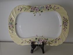 Antik nagyméretű M&C Limoges porcelán tál húsos tál pecsenyés tál kínáló tál 35.5 cm