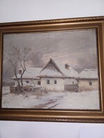 Zorkóczy Gyula téli táj