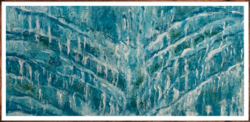 Azure dream - 60cmx30cm abstract vászonkép
