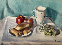 Jeney István: Bukták almával, 1958