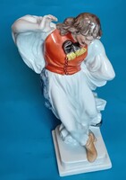 Herendi táncoló juhász koronás márkajellel