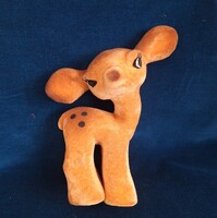 Retró! Flokkolt őz, őzike 1960-as èvek szovjet játék