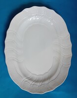 Herendi fehér nagyméretű pecsenyés tál