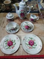 Porcelán teás készlet a képeken látható darabok hibátlan állapotban