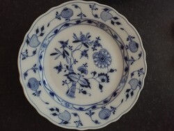 Hagymamintás meisseni porcelán tányérok