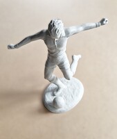 Nagy méretű Art Deco porcelán „Focista” figura – Wallendorf – Karl Steiner – 1950-es évek