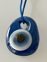 Nazar amulett, (ami megvéd a szemmel veréstől) 4,5 x 3,5 cm