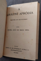 Lampel R. Könyvkiadóvállalata 4db irodalmi mű egyben (Rákosi Viktor, Moliere ,Heltai Jenő ) kb 1908