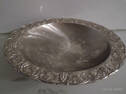 TÁL - EZÜSTÖZÖTT - DOMBORNYOMOTT - VASTAG - 19 x 4 cm - Német - hibátlan