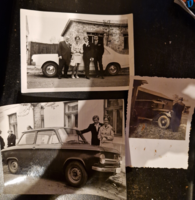 Három járműfotó, 1930-as és 1960-es évek