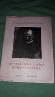 1952.Pogány Ö. Gáborné Mednyánszky László emlékkiállítása katalógus könyv képek szerint Forum