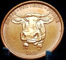 Svájc 2003 próba euró 2 cent D06C5