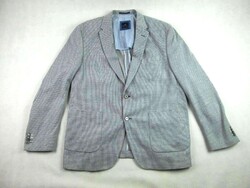 EREDETI CHRISTIAN BERG (2XL - 56-os) ELEGÁNS NAGYON KOMOLY FÉRFI APRÓ KOCKÁS SPORTZAKÓ
