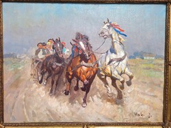 Viski János- Vágtázók