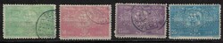 Szerbia - Mi:RS 76-79 - U/CTO - Kat. ért.: 3.75€ (sortöredék)