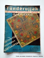 1937 november    /  Tündérujjak  /  Újság - Magyar /   Ssz.:  26748