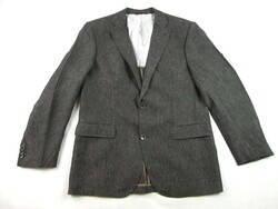 EREDETI CARL GROSS (L - 50-es) ELEGÁNS NAGYON KOMOLY FÉRFI BARNÁSSZÜRKE LENVÁSZON ZAKÓ