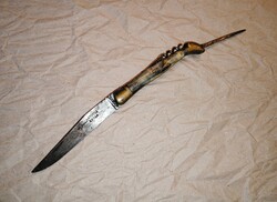 Régi G. DAVID LAGUIOLE bicska, gyűjteményből. Kés, bicska, tőr, borotva. Nr18.