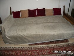 LENGYEL MŰSZŐRME TAKARÓ, KÖRBESZEGETT,  MÉRETE: 211 X 130 CM