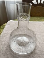 Littala "Niva" üveg karahvi / dekantáló - Tapio Wirkkala design (18 cm)