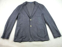 EREDETI MASSIMO DUTTI (XL / 2XL - 56-os) ELEGÁNS NAGYON KOMOLY FÉRFI KÉKESSZÜRKE SPORTZAKÓ