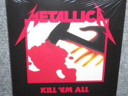 METALLICA KILL 'EM ALL CD ÚJ gyári bontatlan -PAPÍRTOK-