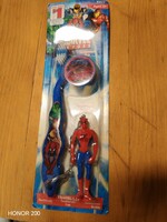 MARVEL-SPIDERMAN, Pókember fogkefe, kulcstartóval, hologrammos kefe-védővel.