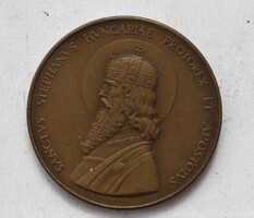 Madarassy Walter: Saint Stephen's Year Commemorative Medal Budapest 1938