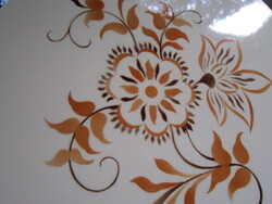 Régi fajansz torta tálca lap