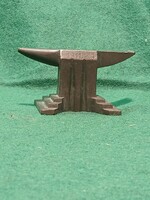 Antik 1911es bronz órás/ötvös üllő
