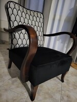 Art deco  db felújított fotel