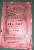 1910.Vasile Alecsandri: Ovidius ROMÁN nyelvű antik könyv képek szerint Biblioteca pentru toti