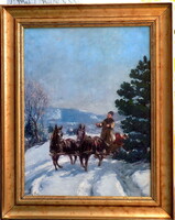 Edvi - Illés Ödön 1877-1945 Eredetiség igazolásban SZÁMLÁVAL