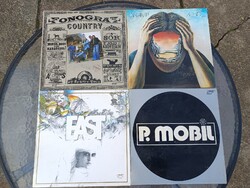 4db Magyar Rock Lp Bakelit Lemez Egyben